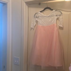 Flower girl dress and headband. Sadly never worn.